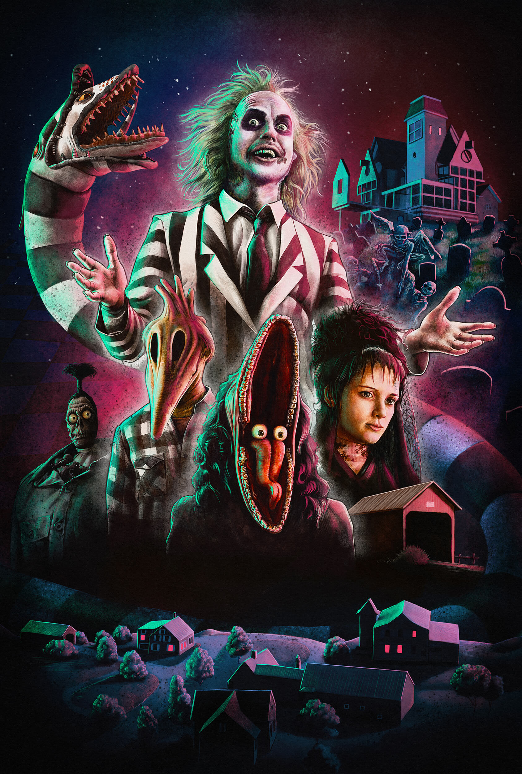 Poster Art Beetlejuice - Diego Abreu